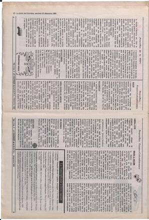 Le Soleil de Colombie, December 22, 1989, page 16