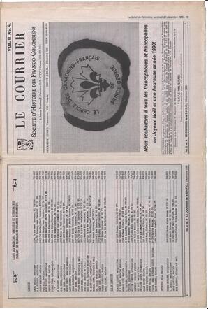 Le Soleil de Colombie, December 22, 1989, page 13