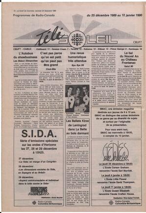 Le Soleil de Colombie, December 22, 1989, page 10
