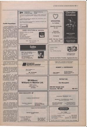 Le Soleil de Colombie, December 22, 1989, page 5