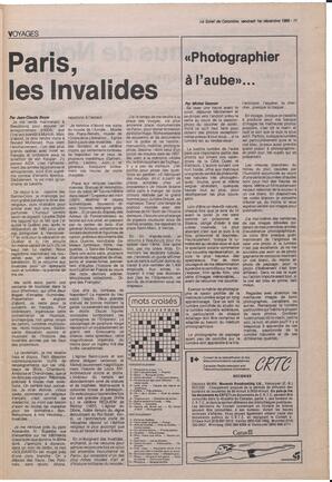 Le Soleil de Colombie, December 1, 1989, page 11