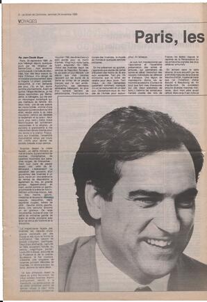 Le Soleil de Colombie, November 24, 1989, page 8