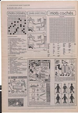 Le Soleil de Colombie, November 17, 1989, page 12