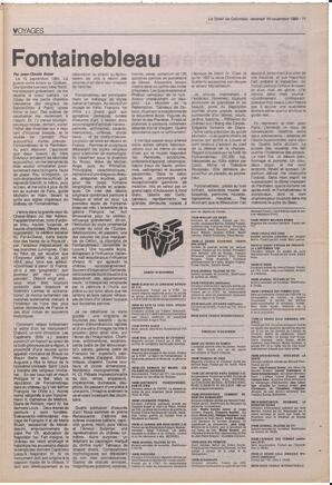 Le Soleil de Colombie, November 10, 1989, page 11