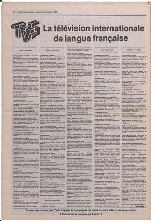 Le Soleil de Colombie, November 10, 1989, page 10