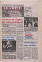 Le Soleil de Colombie, November 3, 1989