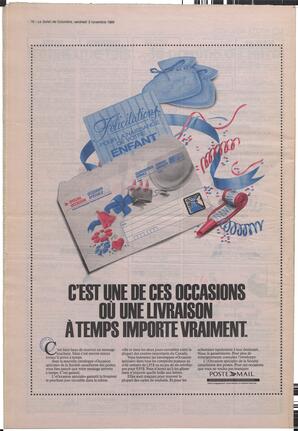 Le Soleil de Colombie, November 3, 1989, page 16