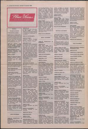 Le Soleil de Colombie, November 3, 1989, page 8