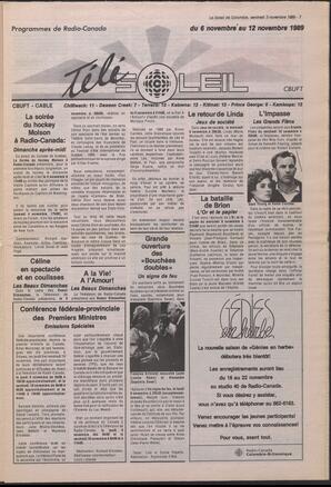 Le Soleil de Colombie, November 3, 1989, page 7