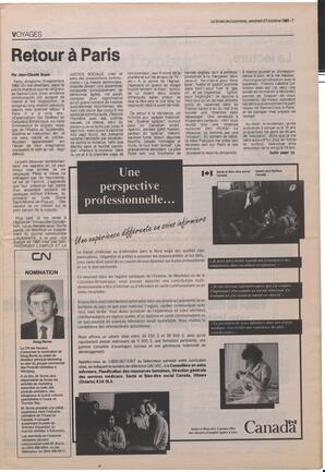 Le Soleil de Colombie, October 27, 1989, page 23