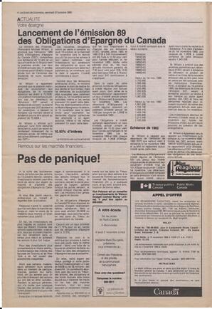 Le Soleil de Colombie, October 27, 1989, page 20