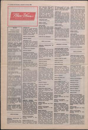 Le Soleil de Colombie, October 6, 1989, page 8
