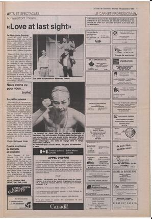 Le Soleil de Colombie, September 29, 1989, page 17