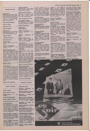 Le Soleil de Colombie, September 29, 1989, page 13