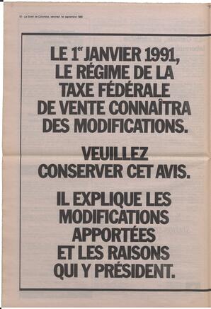Le Soleil de Colombie, September 1, 1989, page 10