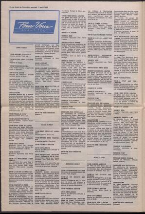 Le Soleil de Colombie, August 11, 1989, page 8