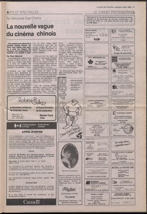 Le Soleil de Colombie, August 4, 1989, page 13