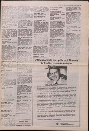 Le Soleil de Colombie, August 4, 1989, page 9