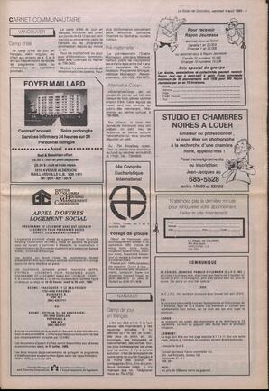 Le Soleil de Colombie, August 4, 1989, page 3