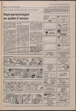 Le Soleil de Colombie, July 28, 1989, page 13