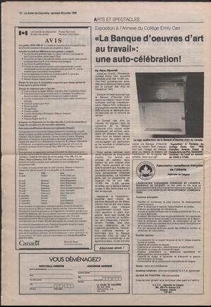 Le Soleil de Colombie, July 28, 1989, page 12