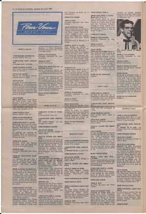 Le Soleil de Colombie, July 28, 1989, page 8
