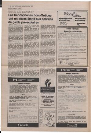 Le Soleil de Colombie, July 28, 1989, page 6