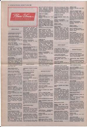 Le Soleil de Colombie, July 21, 1989, page 8