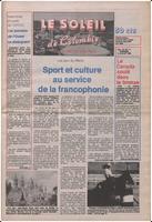 Le Soleil de Colombie, July 14, 1989