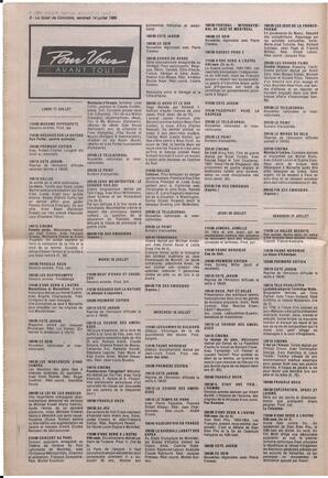 Le Soleil de Colombie, July 14, 1989, page 8