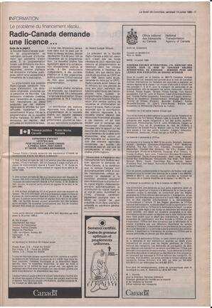 Le Soleil de Colombie, July 14, 1989, page 5