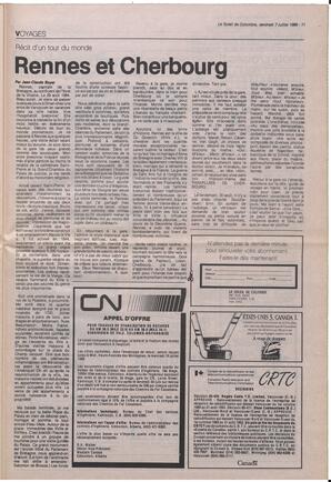 Le Soleil de Colombie, July 7, 1989, page 11