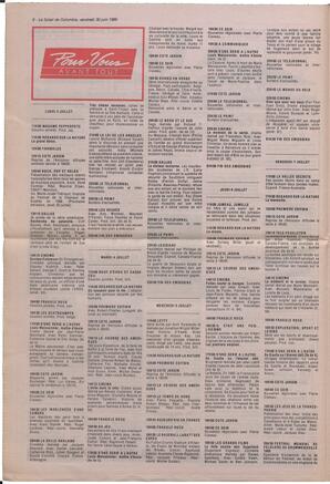 Le Soleil de Colombie, June 30, 1989, page 8