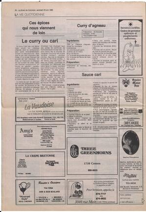 Le Soleil de Colombie, June 23, 1989, page 26