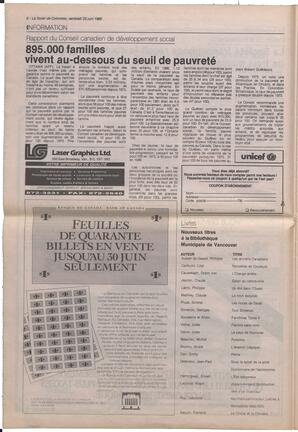 Le Soleil de Colombie, June 23, 1989, page 6