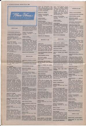 Le Soleil de Colombie, June 16, 1989, page 8