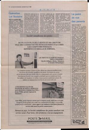 Le Soleil de Colombie, June 9, 1989, page 16