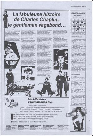 Le Soleil de Colombie, June 2, 1989, page 27