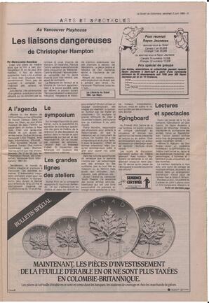 Le Soleil de Colombie, June 2, 1989, page 5