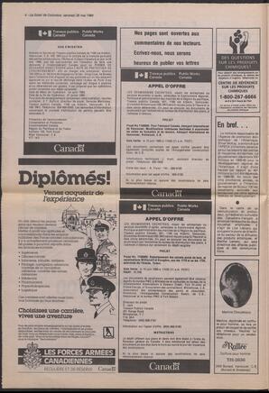 Le Soleil de Colombie, May 26, 1989, page 4