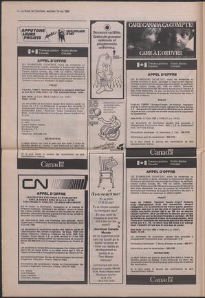 Le Soleil de Colombie, May 19, 1989, page 4