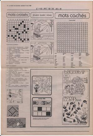 Le Soleil de Colombie, May 12, 1989, page 14