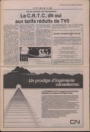 Le Soleil de Colombie, May 12, 1989, page 5