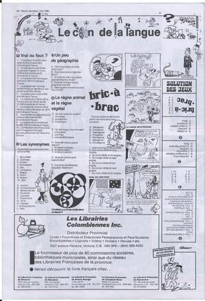 Le Soleil de Colombie, May 5, 1989, page 26