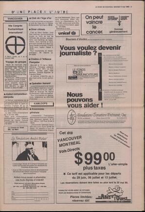 Le Soleil de Colombie, May 5, 1989, page 3