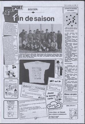 Le Soleil de Colombie, April 7, 1989, page 23