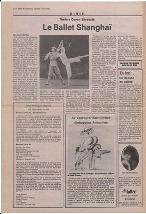 Le Soleil de Colombie, April 7, 1989, page 6