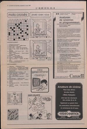 Le Soleil de Colombie, March 31, 1989, page 12
