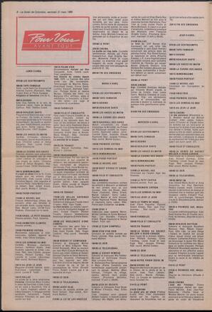 Le Soleil de Colombie, March 31, 1989, page 8