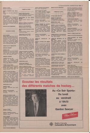 Le Soleil de Colombie, March 24, 1989, page 9